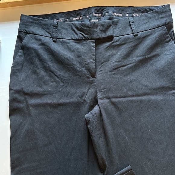 Express Correspondent Black Wide Leg Pant - Picture 3 of 10